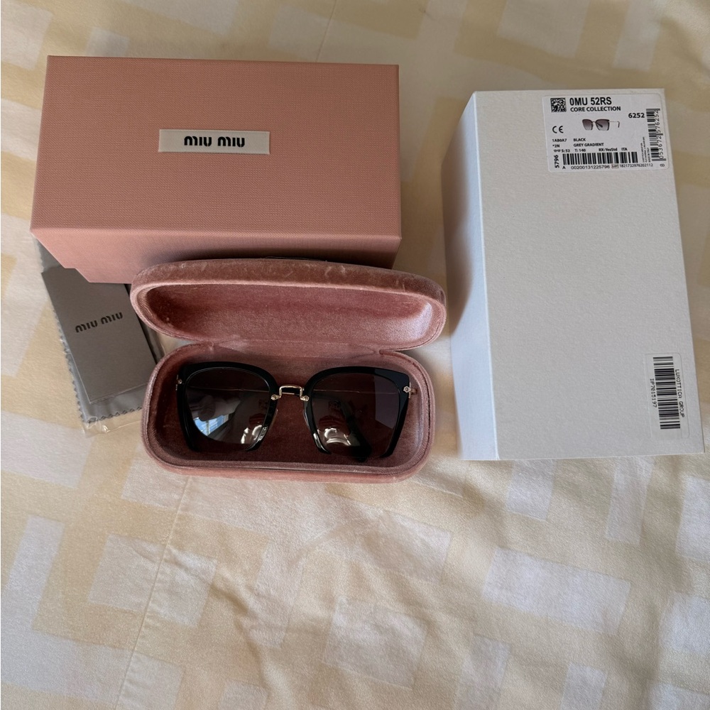 Miu Miu Gray Gradient Sunglasses - Picture 7 of 11
